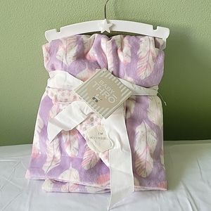 Baby Thro Reversible Blankey Pink Purple
